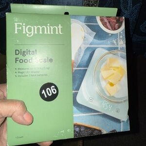 Mint Digital Food Scale with LED Display